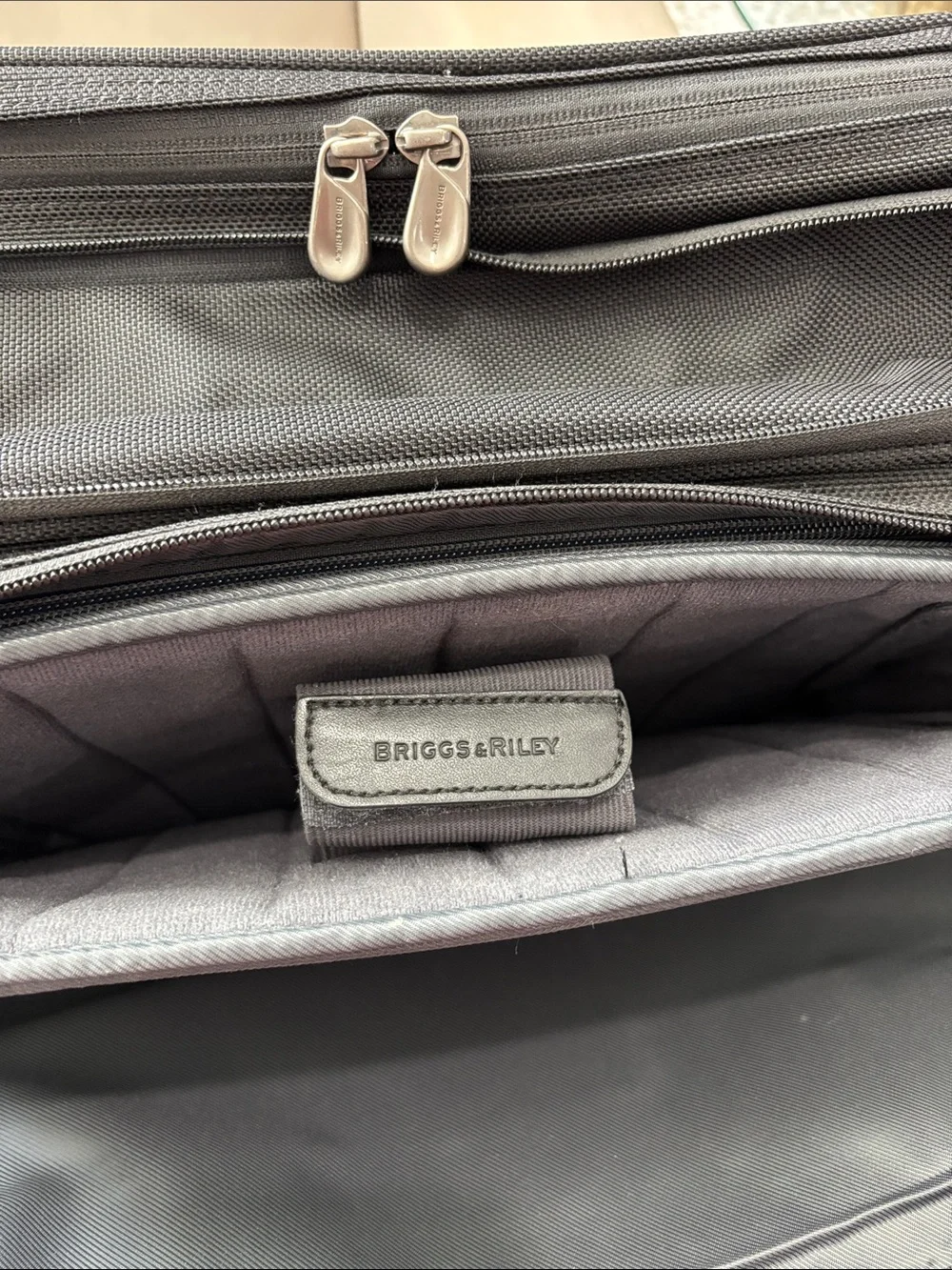 Briggs & Riley @Work Large Expandable Ballistic Nylon Briefcase - Black
